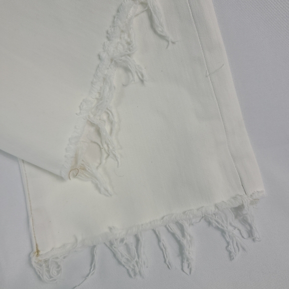 NWT Women's Windsor White Robyn High Rise Crop Flare Denim Jeans Sz 7 MSRP $49 - Picture 7 of 9